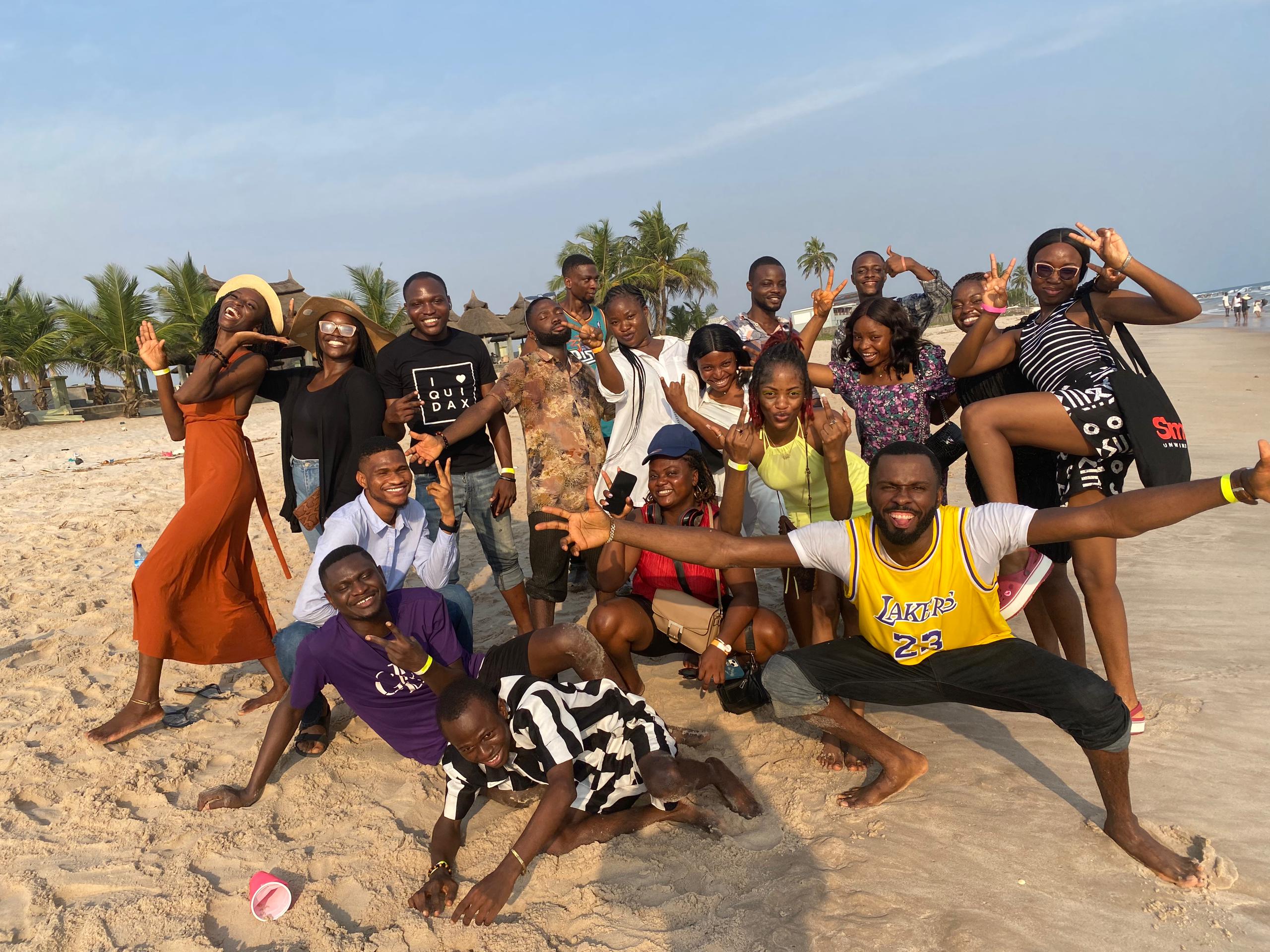 Tech Tribe members collaborating